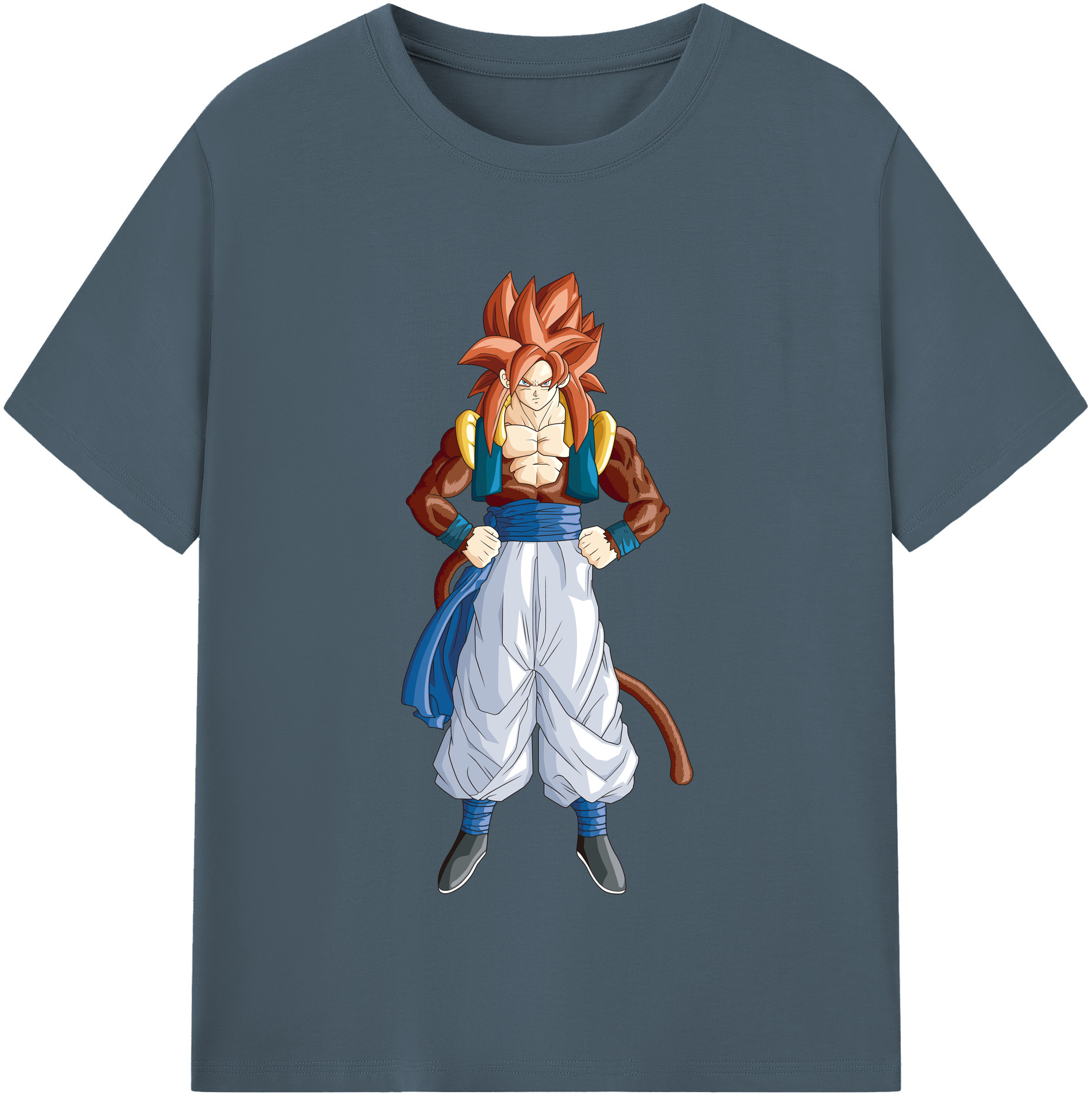 （画像用） ドラゴンボール 孫悟空（そん ごくう）Son Goku カカロット DRAGON BALL Kakarotto 綿100％半袖Tシャツ（フロントプリント）